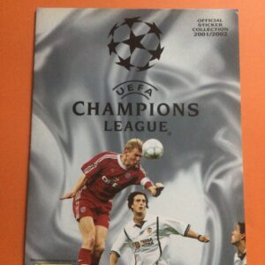 Champions league 2001/02 panini international edition