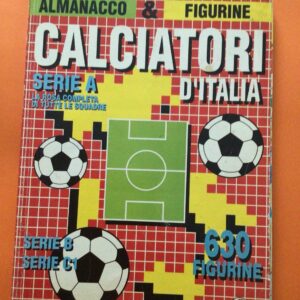 Almanacco e figurine calciatori d’Italia vallardi 1989/90