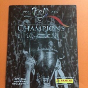 Champions league 2005/06 panini uk/holland  edition
