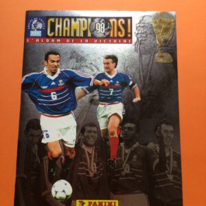 France 98 panini album de la victoire
