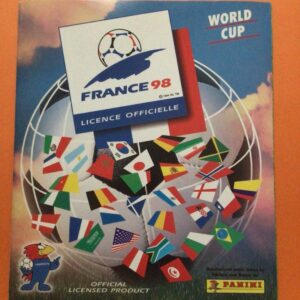 France 98 panini Belgian edition