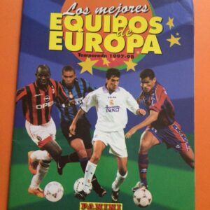 Los mejores equipos de Europa 97/98 panini