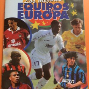 Los mejores equipos de Europa 96/97 panini