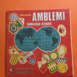 Football clubs 1975 panini jugoslavian edition