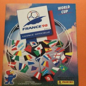 France 98 panini Italian  edition