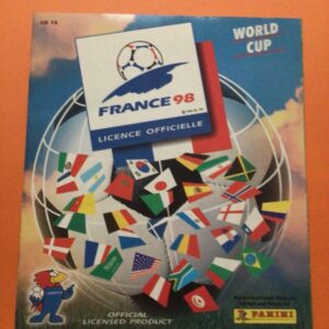 France 98 panini Austrian  edition