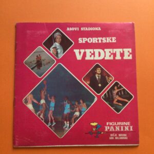 Sport vedettes 1974 panini jugoslavian edition