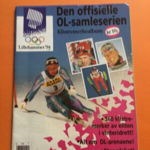 Lillehammer 1994 panini Norway  edition