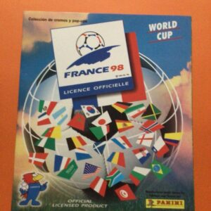 France 98 panini Spanish  edition