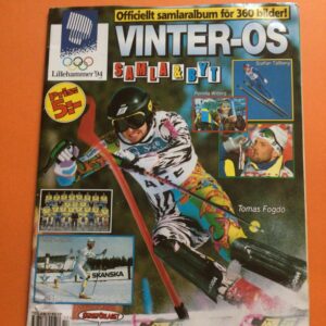 Lillehammer 1994 panini Swedish edition