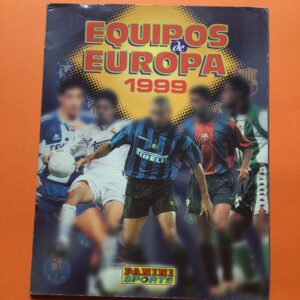 Equipos de Europa 1999 panini Portugal edition